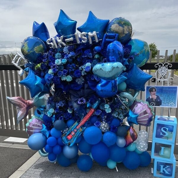 Zepp Haneda フラスタ フラワーバルーンスタンド