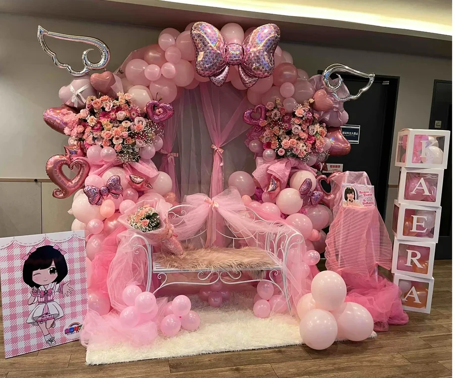 SHIBUYA DIVE フラワーバルーンスタンド