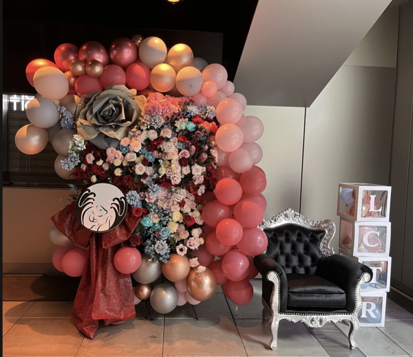 【Zepp Shinjuku】フラスタ|フラワーバルーンスタンド制作・搬入回収対応 Zepp Shinjuku フラスタ フラワーバルーンスタンド