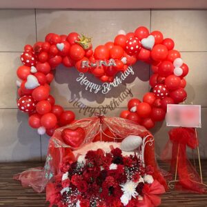 ハートのアーチ（参考デザイン）