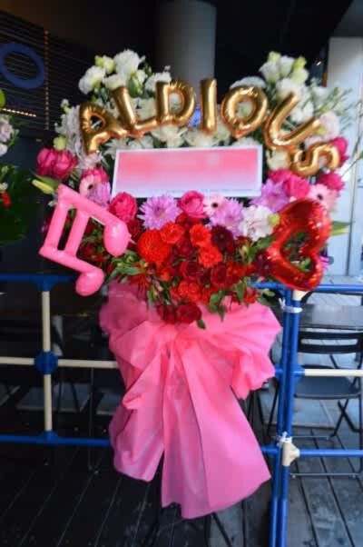 Spotify O-EAST フラスタ フラワーバルーンスタンド