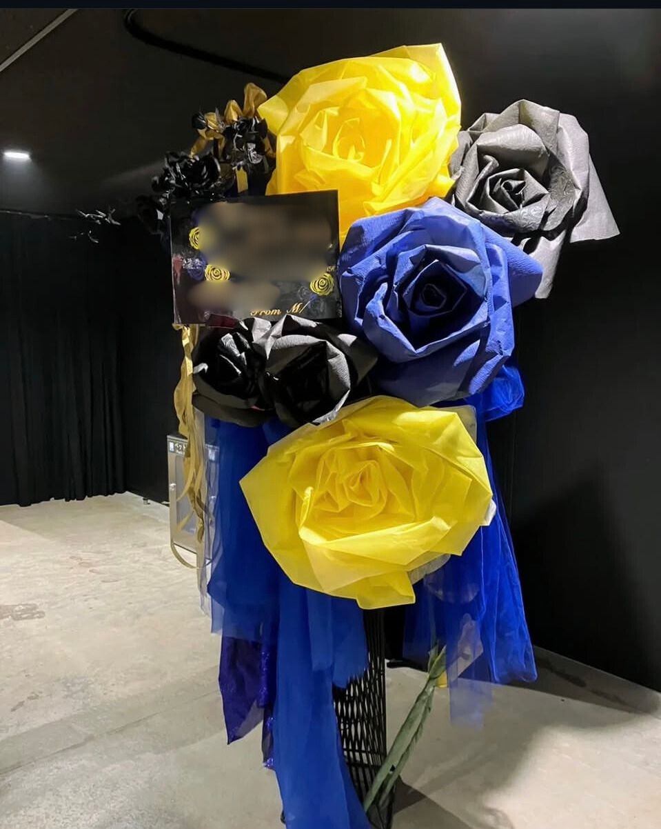 ぴあアリーナMM フラスタ フラワーバルーンスタンド