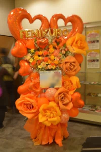 吉祥寺CLUB SEATA フラスタ フラワーバルーンスタンド