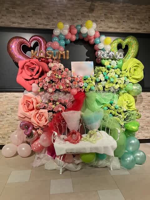 五反田G7 フラスタ フラワーバルーンスタンド