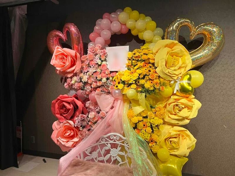 五反田G7 フラスタ フラワーバルーンスタンド