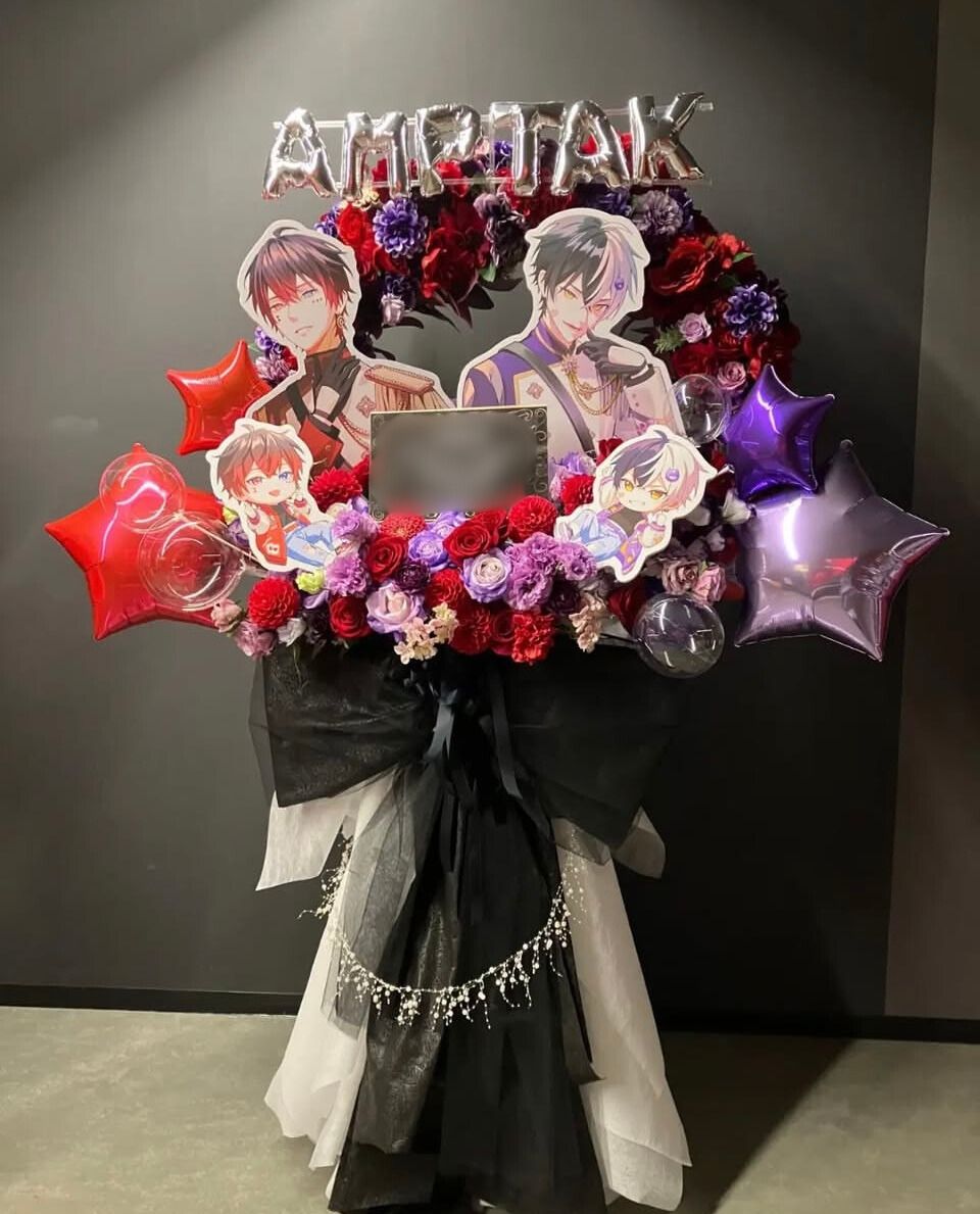 東京ドームシティホール フラスタ フラワーバルーンスタンド