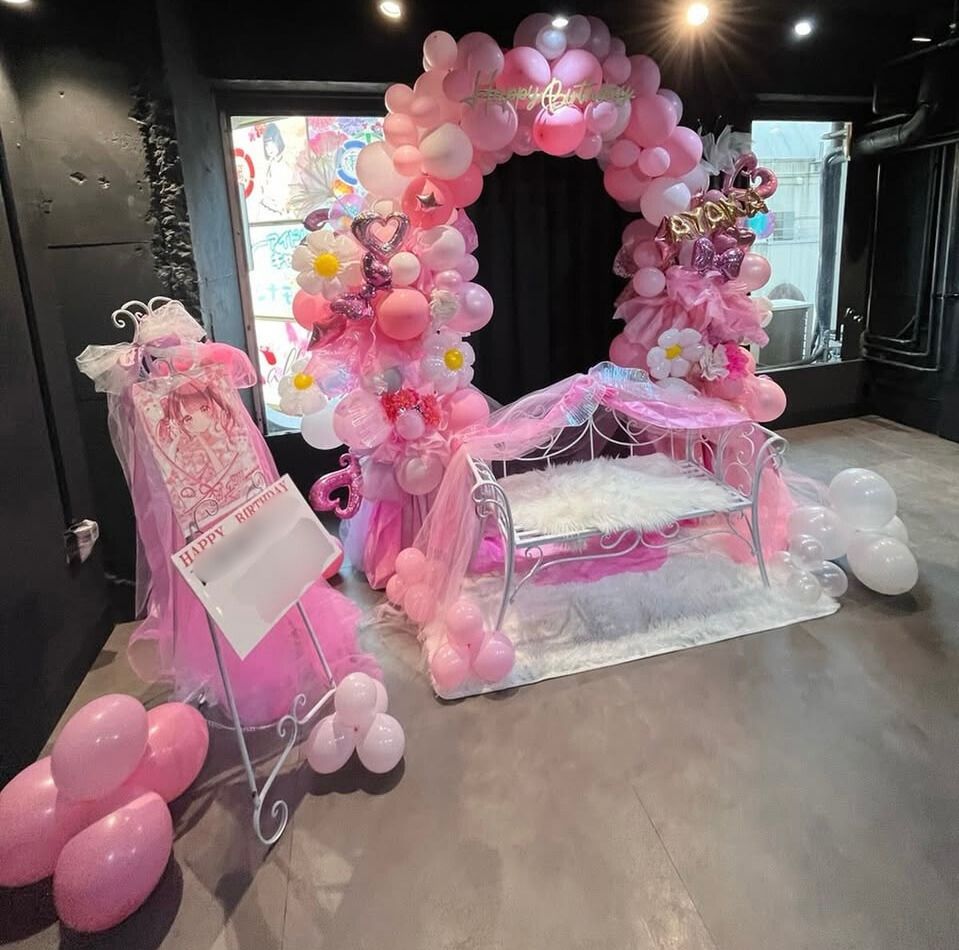 新宿DHNoA フラスタ フラワーバルーンスタンド