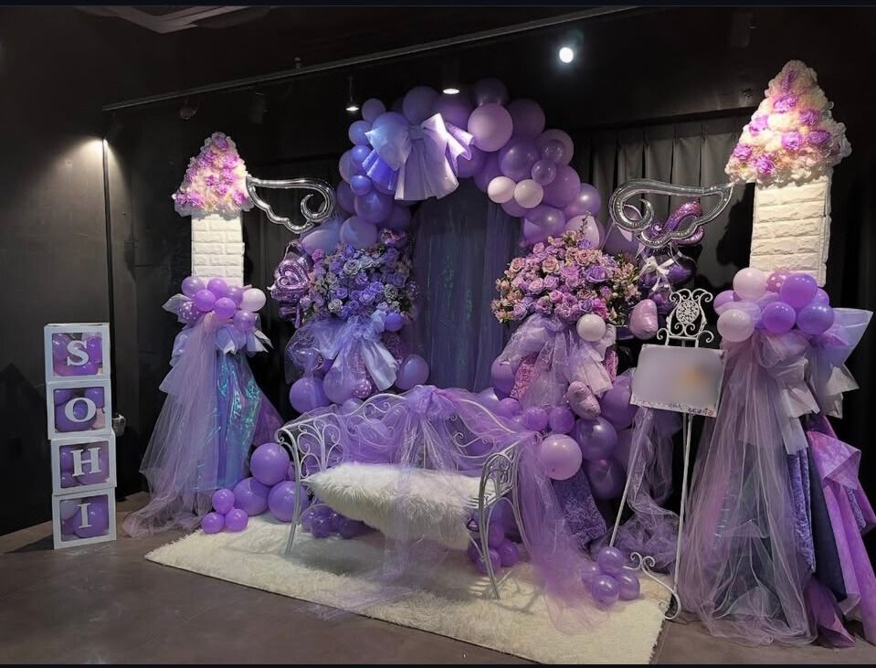 新宿DHNoA フラスタ フラワーバルーンスタンド