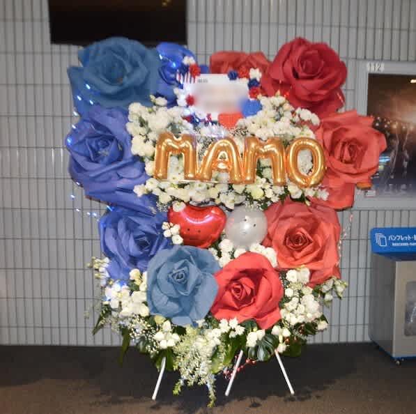 横浜アリーナ フラスタ フラワーバルーンスタンド