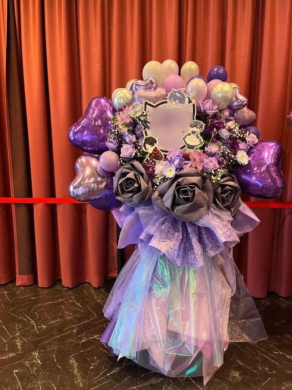 浅草vumpkin フラスタ フラワーバルーンスタンド