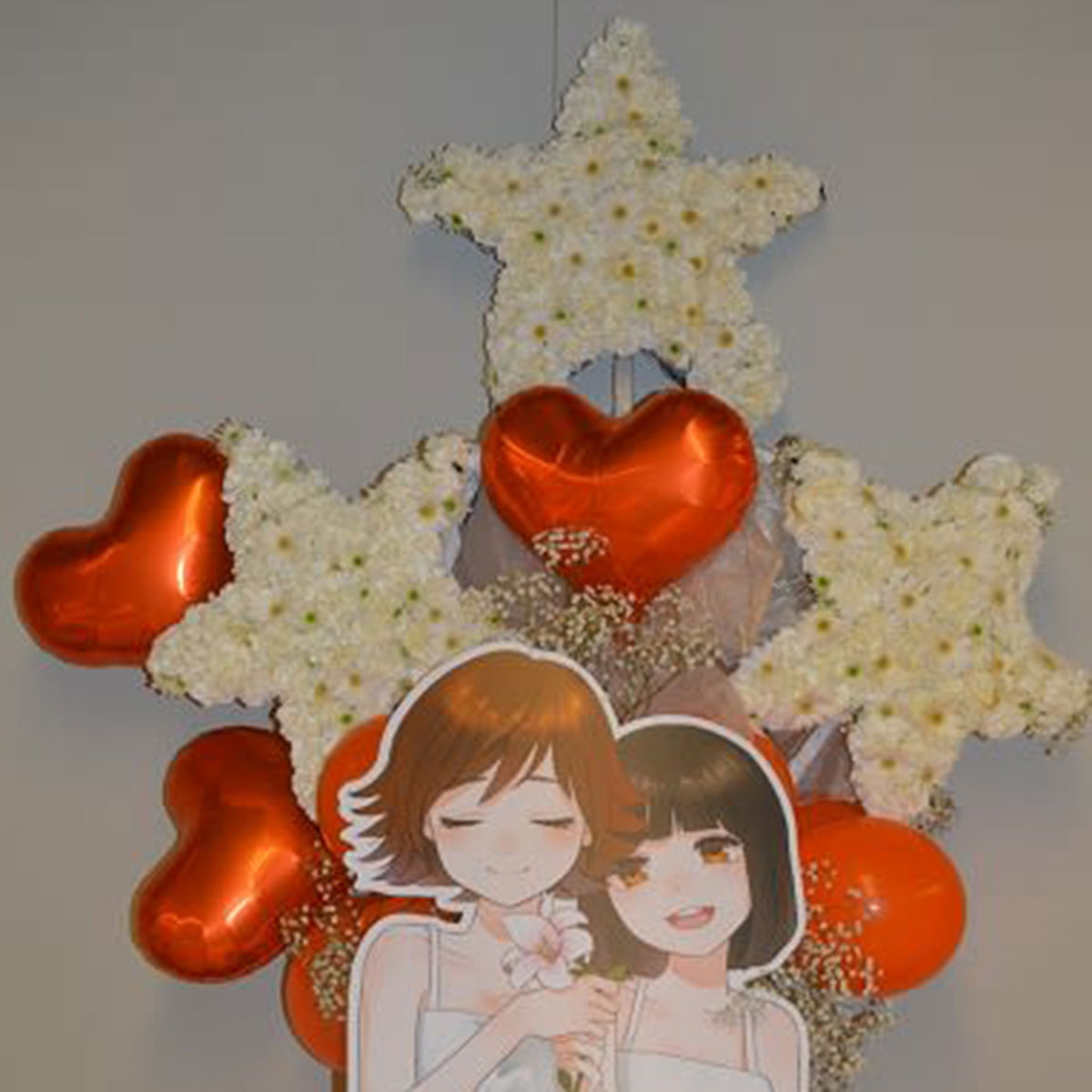 さいたまスーパーアリーナアイドルマスター　シンデレラガールズ４ｔｈ　LIVE　スタンド花