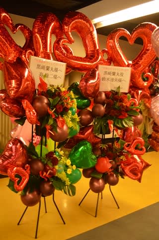 『うたの☆プリンスさまっ♪ マジLOVELIVE 5th STAGE』にお届けのスタンド花