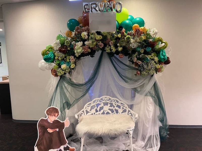ヒューリックホール東京　アーチスタンド花