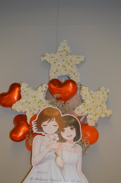 さいたまスーパーアリーナアイドルマスター　シンデレラガールズ４ｔｈ　LIVE　スタンド花
