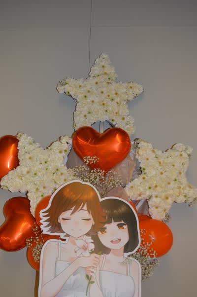 さいたまスーパーアリーナアイドルマスター　シンデレラガールズ４ｔｈ　LIVE　スタンド花