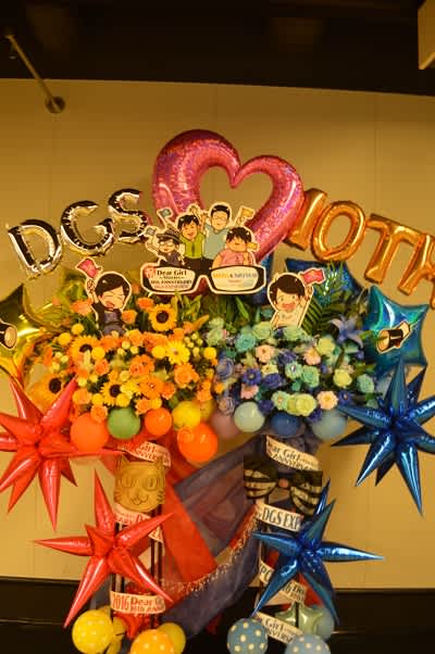 DGS　EXPO　にお届けのバルーンスタンド