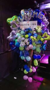 Live House DEPARTURE 川越　コーンスタンド花