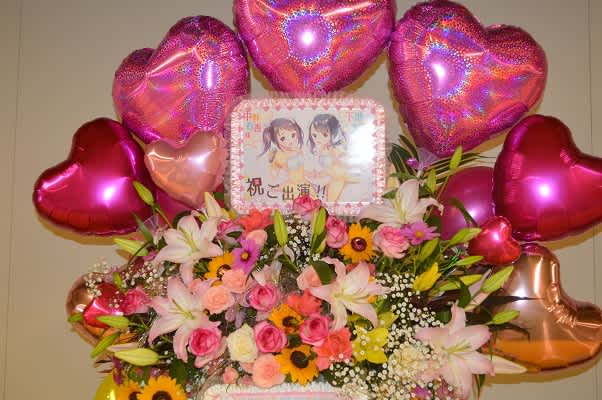 さいたまスーパーアリーナアイドルマスター　シンデレラガールズ４ｔｈ　LIVE　スタンド花