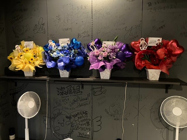 ENTAS （秋葉原エンタス）　楽屋花