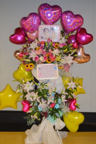 さいたまスーパーアリーナアイドルマスター　シンデレラガールズ４ｔｈ　LIVE　スタンド花