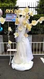 国立代々木競技場にお届けのスタンド花