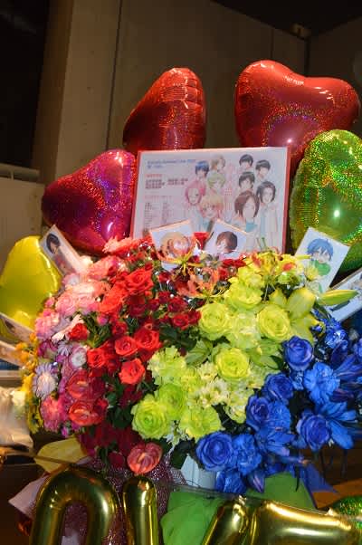 アニメロサマーライブにお届けのスタンド花　２０１６
