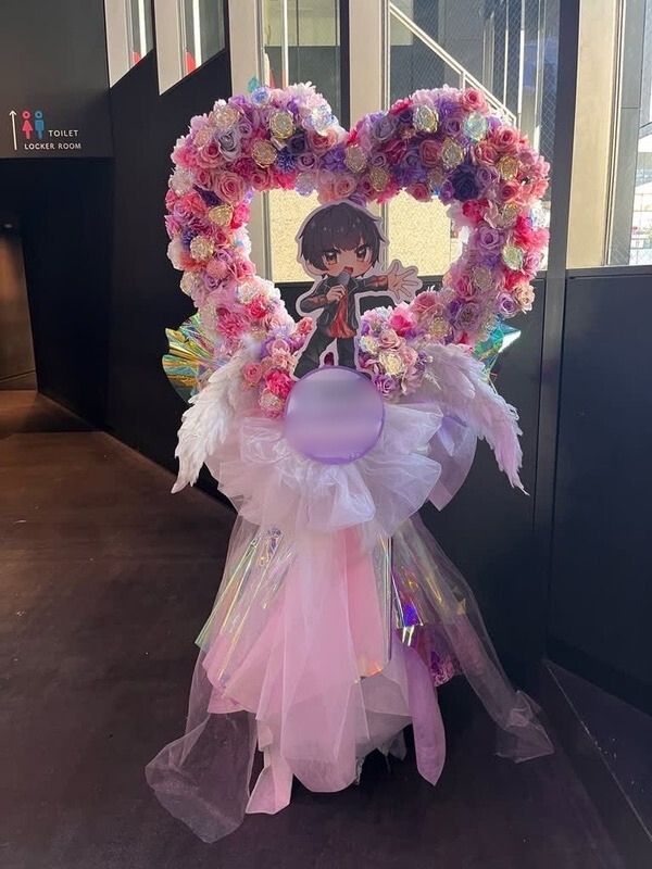 池袋harevutai フラワースタンド施工写真
