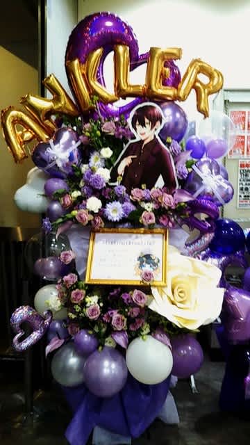 吉祥寺CLUB SEATA フラワースタンド施工写真