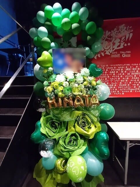 Twin Box AKIHABARA フラワースタンド施工写真