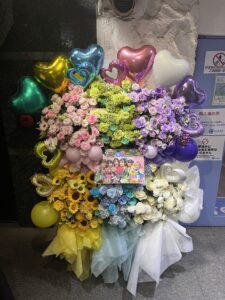 恵比寿CreAto 6色色分け 2基連結フラスタ