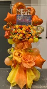 豊洲PIT オレンジメイン 2段フラワースタンド