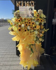Zepp Haneda　黄色メインのキャスケード風フラスタ
